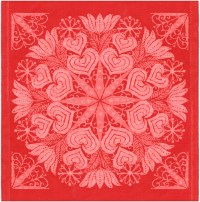 Tischdecke Hjärtbo Baumwolle 80x80cm 51.006